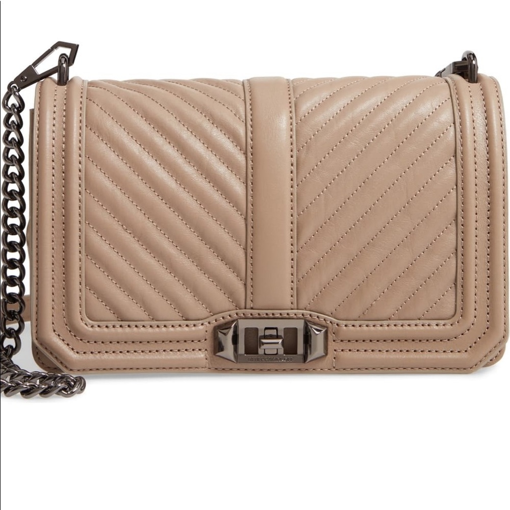 Rebecca Minkoff chevron love crossbody